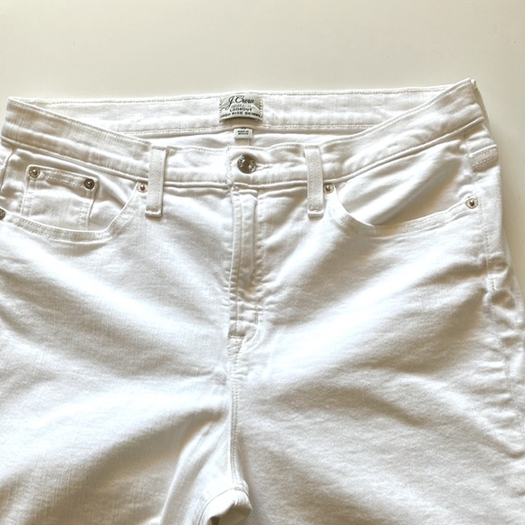 J.Crew high rise skinny white jeans - Picture 2 of 10